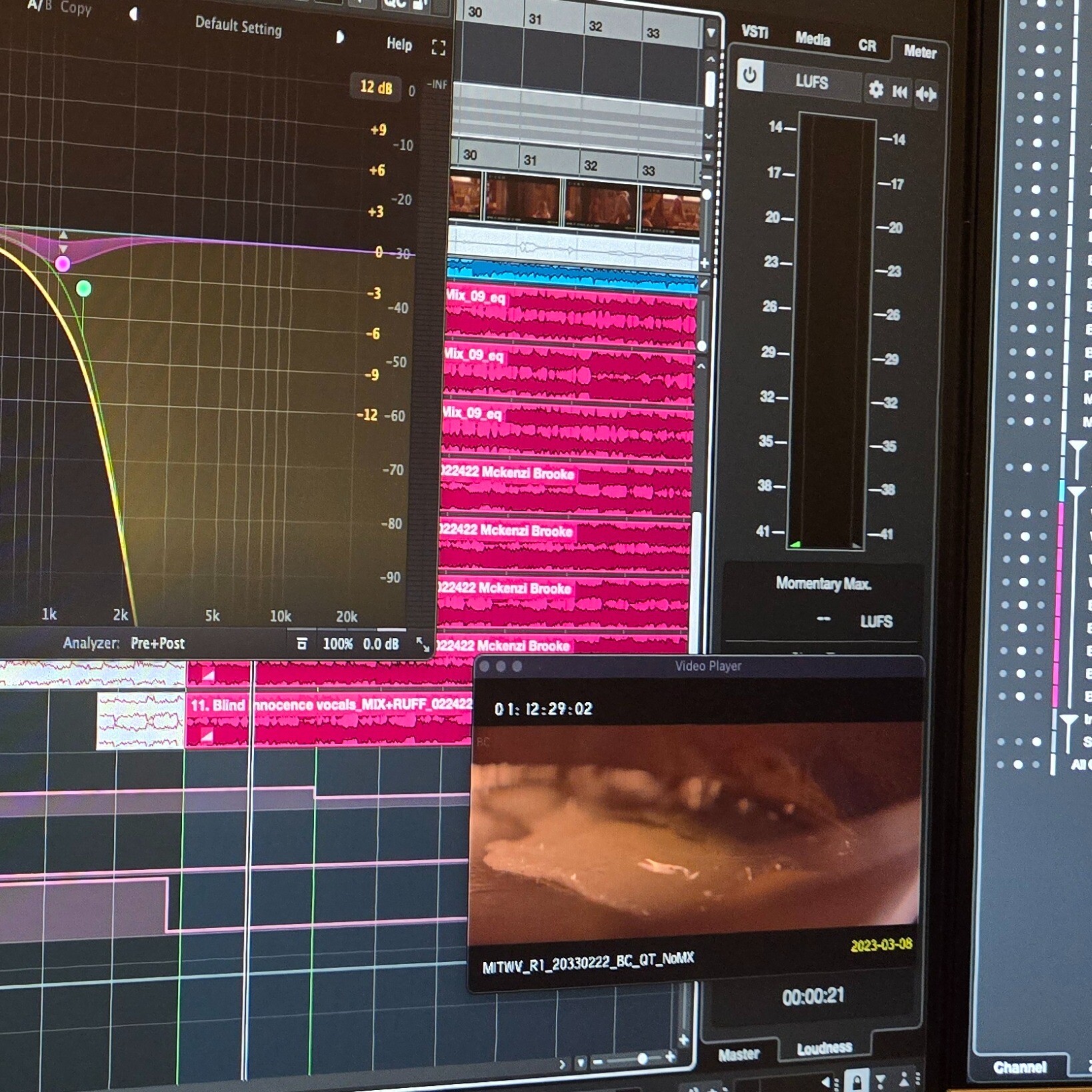 MUSIC SUPERVISOR AND SCORE EDITOR